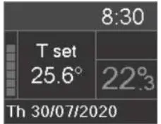 ELDOM RH01F Electric Convector Heater Instruction Manual - Heating mode