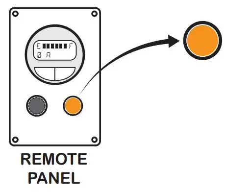 Xantrex Freedom e-GEN System - Low Battery Alarm (Orange Light)