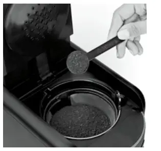 Cuisinart CHW 16 SERIES Coffee PLUS 12 Cup Programmable Coffeemaker- ground coffee