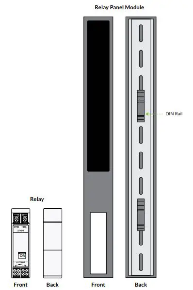 ENCELIUM RPM Relay Panel and Relay Panel Module Instruction Manual - Installation work includes installing the Relay with Relay Panel Module into an appropriate utility space