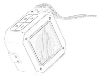 NAUTICA S100 Portable Bluetooth Outdoor Speaker