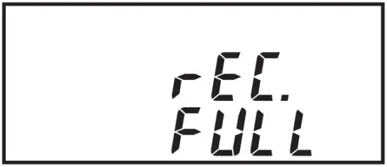 Messages on LCD Screen