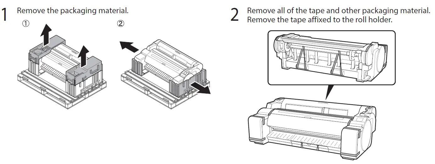 Canon ImagePROGRAF GP-300 Graphics Printer fig 7