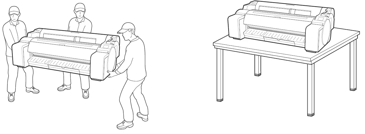 Canon ImagePROGRAF GP-300 Graphics Printer fig 9