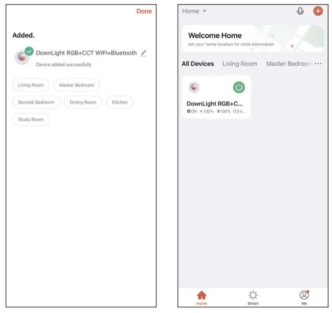 GRACE GRSDL05XX 13 Smart Down Light UMNAK Multicolor and Tunable - Group Control 3