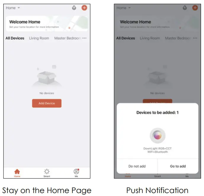 GRACE GRSDL05XX 13 Smart Down Light UMNAK Multicolor and Tunable - Pairing