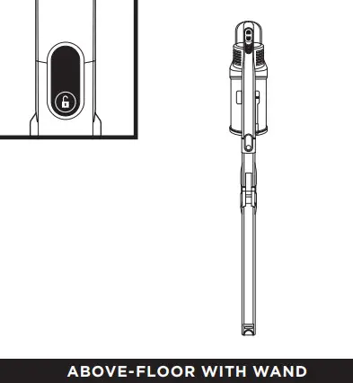 Shark IZ201UK Series Anti Hair Wrap & DuoClean Cordless Vacuum - CLEANING MODES 3