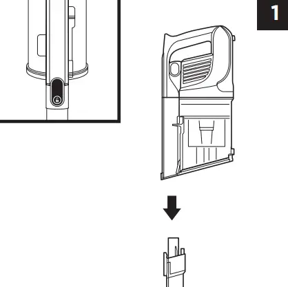 Shark IZ201UK Series Anti Hair Wrap & DuoClean Cordless Vacuum - EMPTYING THE DUST CUP 1