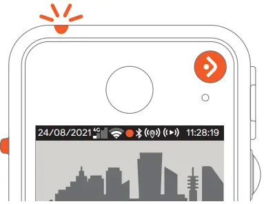 Reveal KS Series Body Camera - Notifications