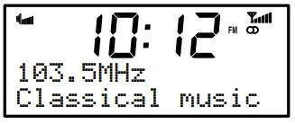 PURE Chronos CD Series 2 Digital and FM Clock Radio - Changing stations 2