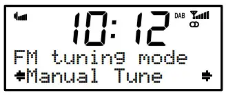 PURE Chronos CD Series 2 Digital and FM Clock Radio - Changing stations 3