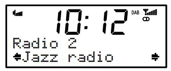 PURE Chronos CD Series 2 Digital and FM Clock Radio - Changing stations