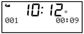 PURE Chronos CD Series 2 Digital and FM Clock Radio - Playing 1