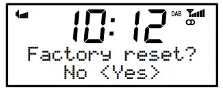 PURE Chronos CD Series 2 Digital and FM Clock Radio - Resetting