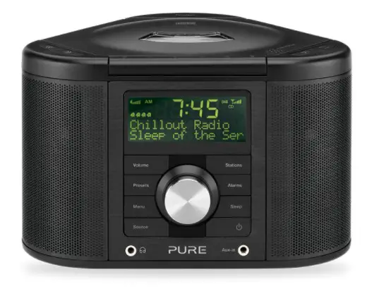 PURE Chronos CD Series 2 Digital and FM Clock Radio