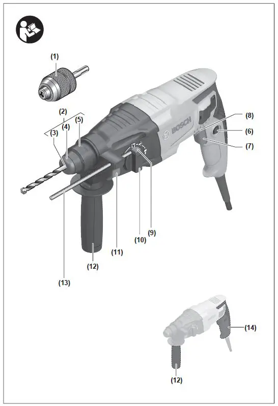 BOSCH-GBH-220-Professional-Rotary-Hammer-fig-1