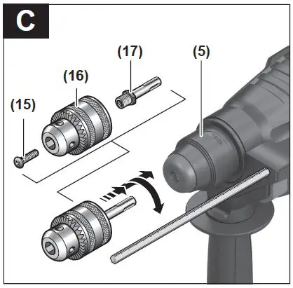 BOSCH-GBH-220-Professional-Rotary-Hammer-fig-4