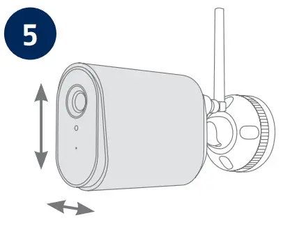 ABUS PPIC44520 WiFi Outdoor Camera - cable routing 5
