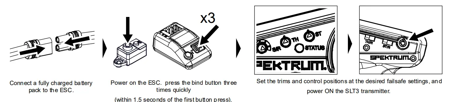 HORIZON HOBBY 9780505 Speed Monster Truck - Running 4