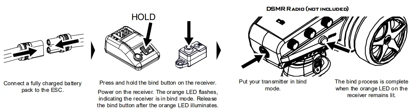 HORIZON HOBBY 9780505 Speed Monster Truck - Running 5