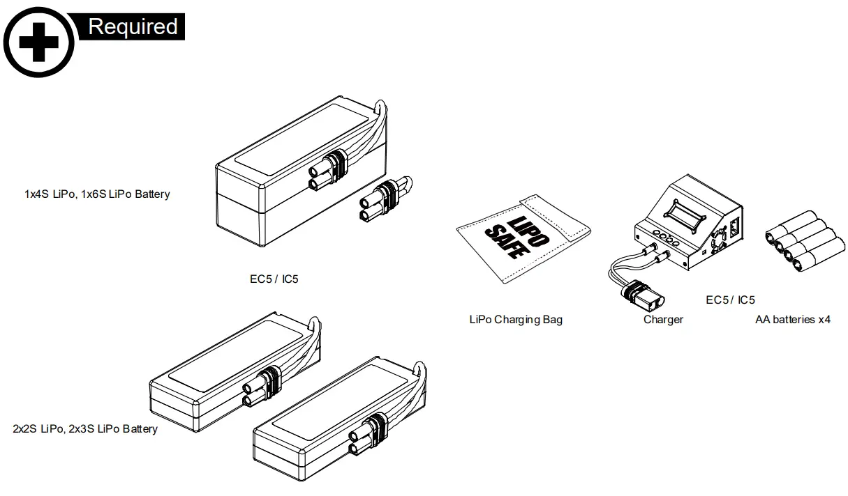 HORIZON HOBBY 9780505 Speed Monster Truck - fig 1