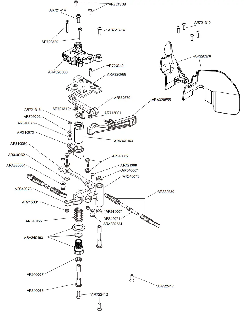 HORIZON HOBBY 9780505 Speed Monster Truck - fig 1