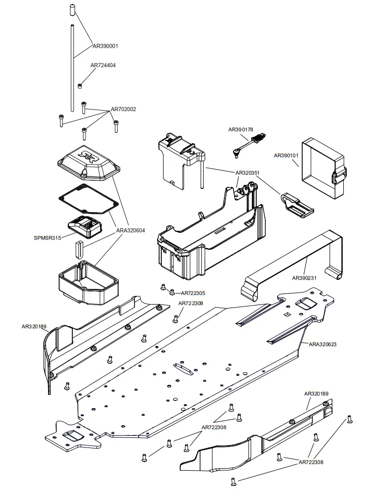 HORIZON HOBBY 9780505 Speed Monster Truck - fig 15
