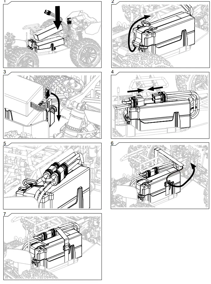 HORIZON HOBBY 9780505 Speed Monster Truck - fig 2