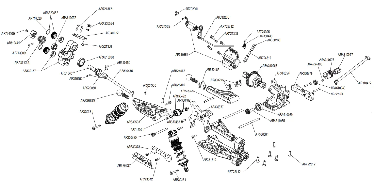 HORIZON HOBBY 9780505 Speed Monster Truck - fig 23