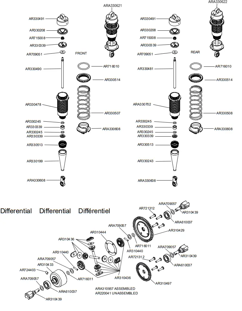 HORIZON HOBBY 9780505 Speed Monster Truck - fig 24