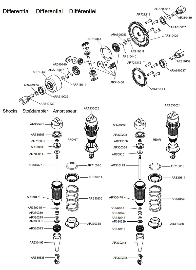 HORIZON HOBBY 9780505 Speed Monster Truck - fig 27
