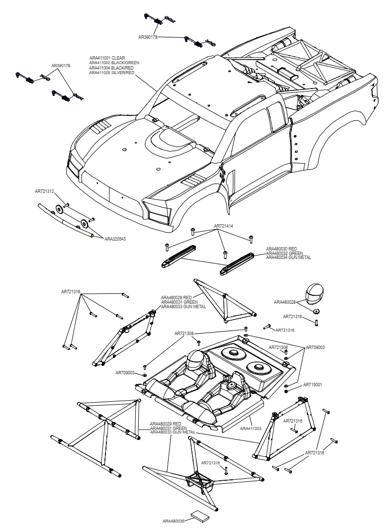 HORIZON HOBBY 9780505 Speed Monster Truck - fig 30