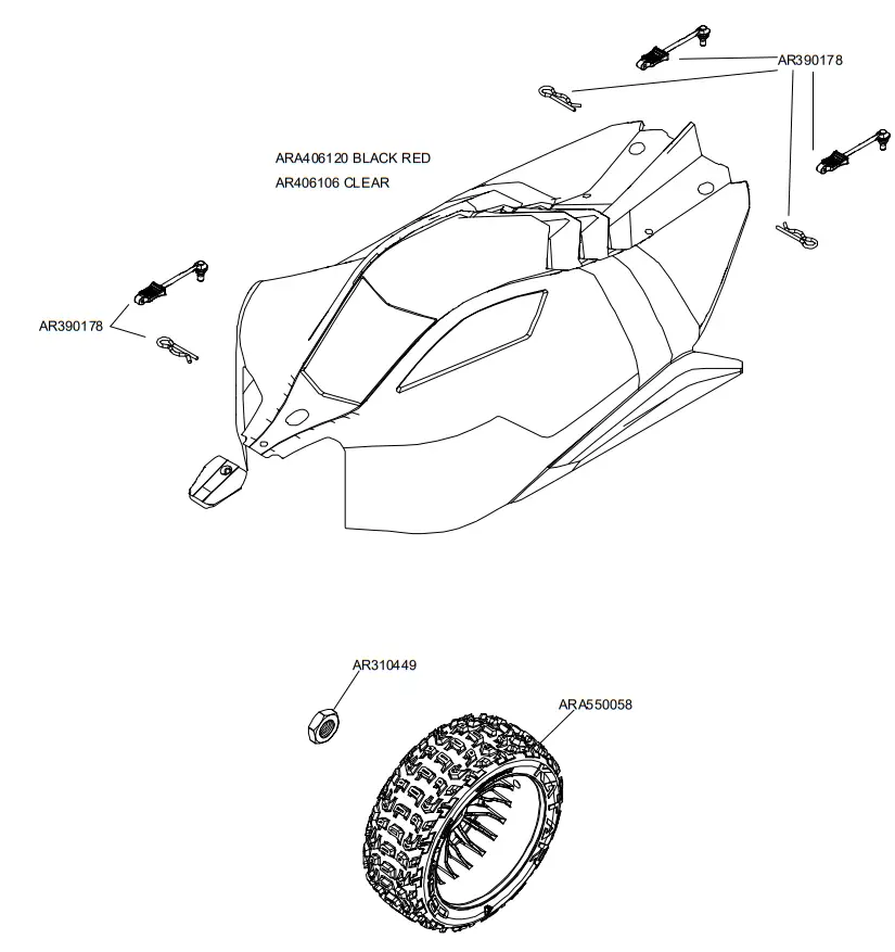 HORIZON HOBBY 9780505 Speed Monster Truck - fig 31