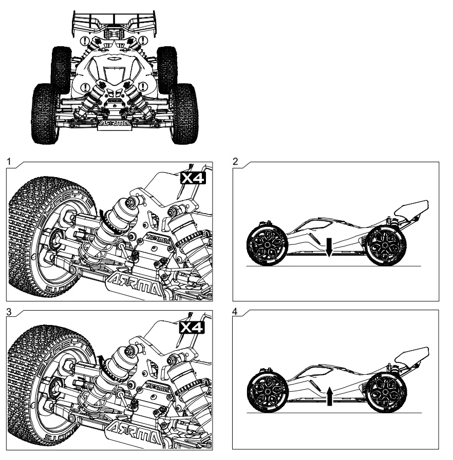 HORIZON HOBBY 9780505 Speed Monster Truck - fig 32