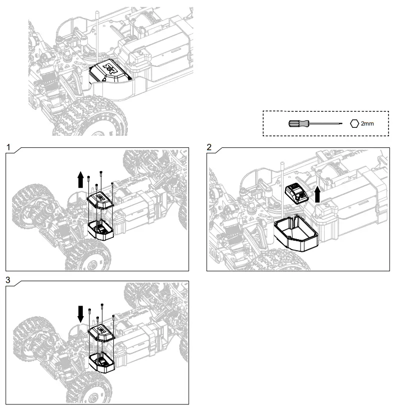 HORIZON HOBBY 9780505 Speed Monster Truck - fig 33