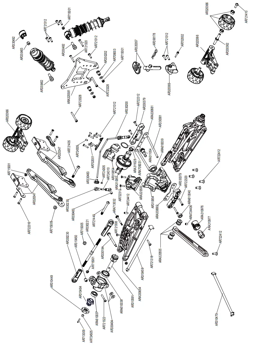 HORIZON HOBBY 9780505 Speed Monster Truck - fig 5