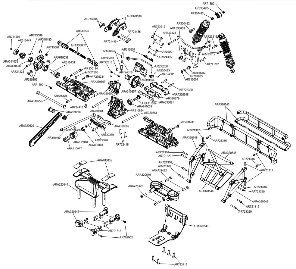 HORIZON HOBBY 9780505 Speed Monster Truck - fig 7
