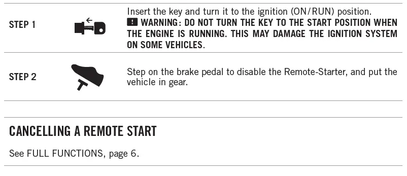 FORTIN RM442 Security System Remote Car Starter 10