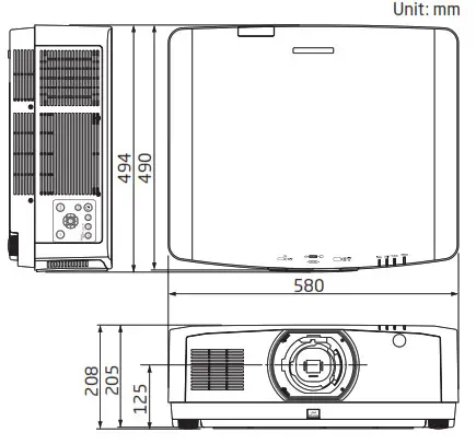 Cabinet dimensions