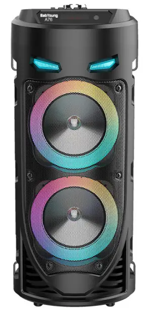 BabYoung A76 Portable Bluetooth Speaker-