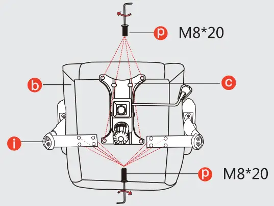 GTPLAYER GT002 Adjustable Gaming Chair - chair of installation 3
