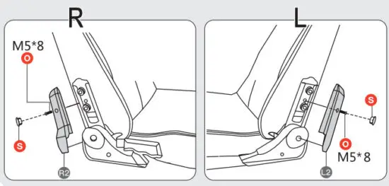 GTPLAYER GT002 Adjustable Gaming Chair - chair of installation 8