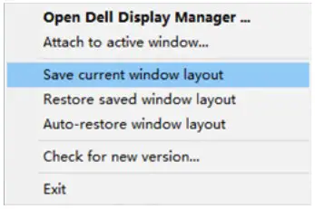 DELL P2723D Smart Monitor - Restoring Application Positions 3