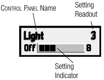 HUMMINBIRD Legend 2000 Series GPS Receiver - CONTROL PANEL Name