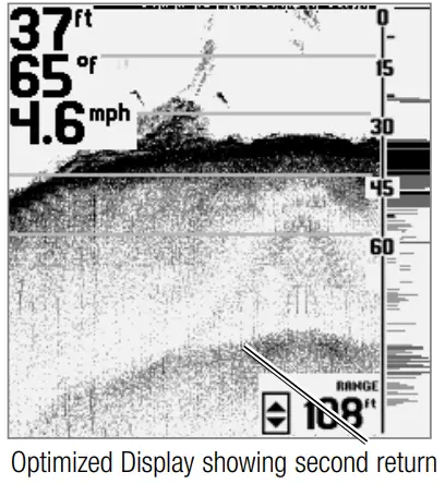 HUMMINBIRD Legend 2000 Series GPS Receiver - Depth Range