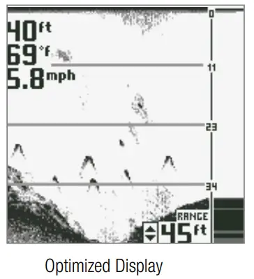 HUMMINBIRD Legend 2000 Series GPS Receiver - Optimized Display