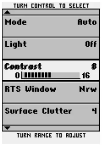 HUMMINBIRD Legend 2000 Series GPS Receiver - Range Knob