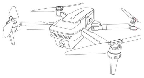 TOPE TE F360 Four Axis GPS Drone - fig