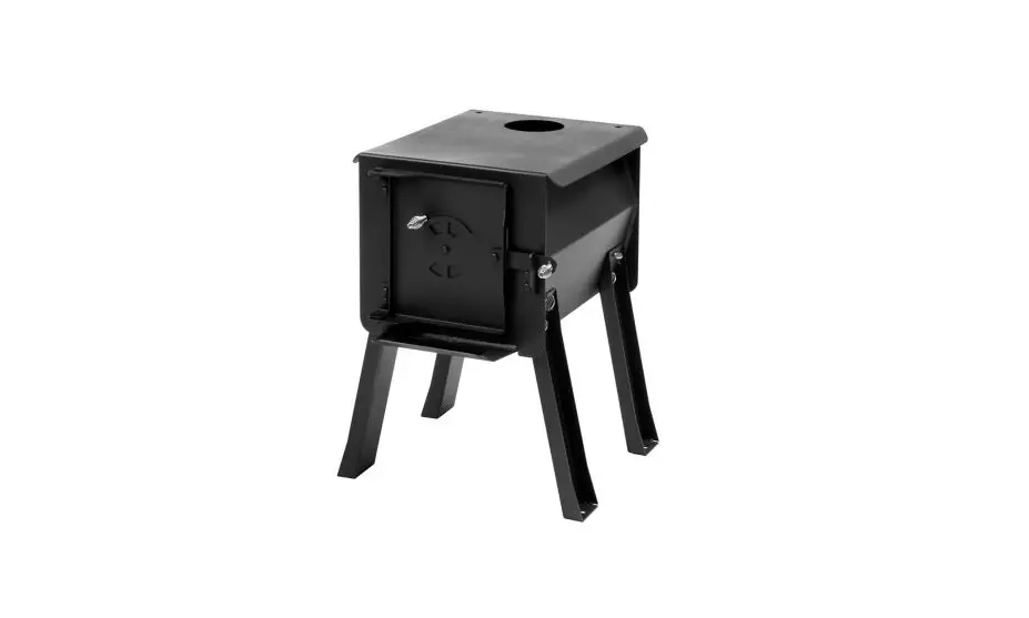 Survivor 12-css 1 Cu. Ft. Firebox Camp Stove In Black Instruction Manual