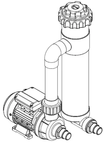 SWIMLINE 70026 Cleaner Cartridge Filter System - pum